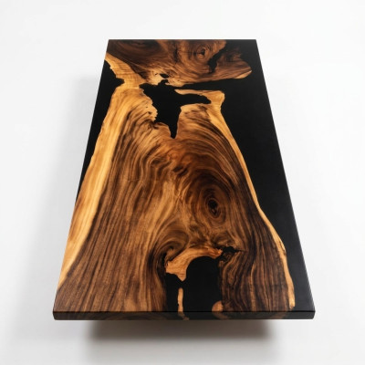 Luxus Tische Esstisch River Table Massiv Tische 240x100 Flusstisch Echtes