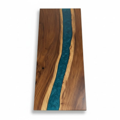 Esstisch Table Epoxidharz Neu Tische 201x81 Flusstisch Echtes Holz