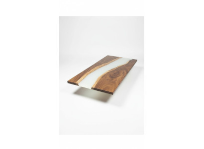 Epoxid harz esstisch echtes holz deko massive möbel wasserfall epoxy tisch