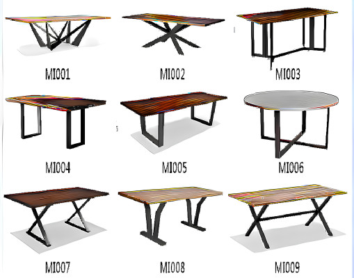 Epoxidharz Esstisch River Table Echtes Holz Massiv Tische 200x90
