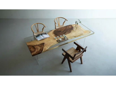 Epoxidharz Esstisch River Table Massiv Tische 200x90 Flusstisch Neu