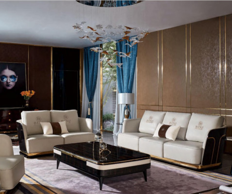 Dreisitzer Couch Polster Sofa Couchen Sofas Designer Ledercouchen Weiße