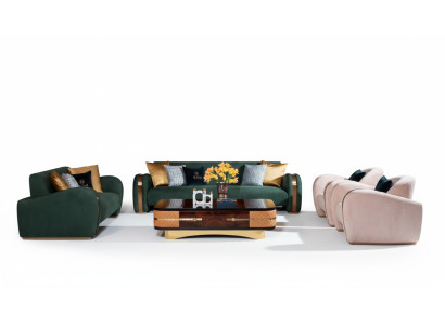 Luxus Möbel Sofagarnitur Couch Sofa Polster Couchtisch Sofas Garnitur