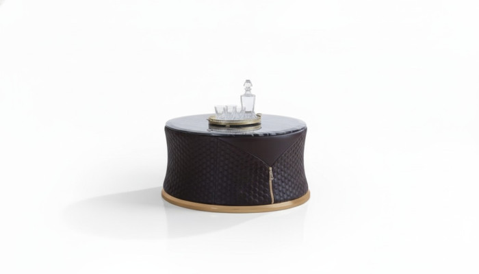 Designer Couchtisch Beistelltisch Sofa Wohnzimmer Tisch Möbel Rund