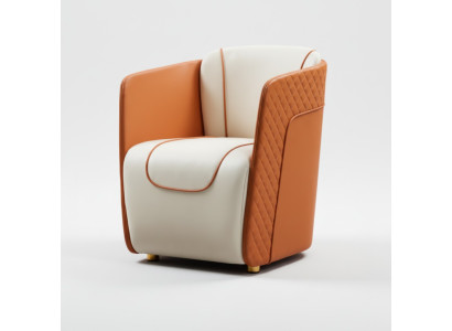Sessel Design Couch Sofa Relax Leder Deko Lounge Club Polster Sitzer Luxus