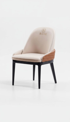 Sessel Stuhl 1x Esszimmer Lounge Sitz Polsterstuhl Neu Leder Fernseh