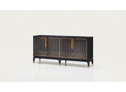 Sideboard Design Kommode Holz Schrank Kommoden Möbel Konsole Side