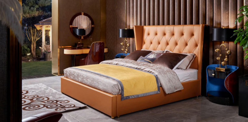 Bett Polster Design Luxus Doppel Hotel Betten Luxus Hotel 180x200
