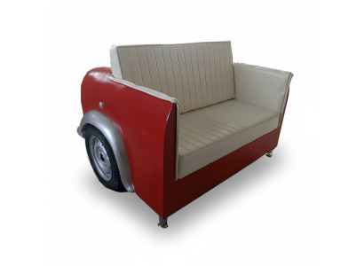 Cadillac Car Autosofa Diner Sofa Couch Auto Möbel USA Einrichtung Deko Modell