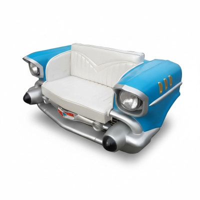 Autosofa Sofa Couch Diner Cadillac USA Deko Amerika Style Möbel Couchen Sofas