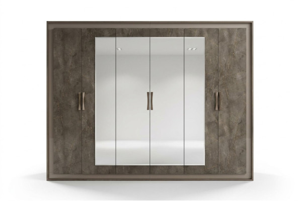 Luxus Kleider Schrank Designer Kleiderschränke Schrank 6 türiger arredoclassic