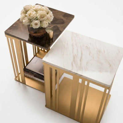 Wohnzimmer Couchtisch Elegant Luxus Design Beistelltische Tisch arredoclassic