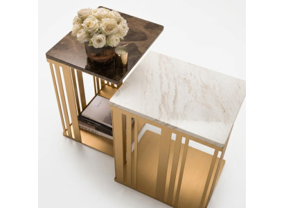 Wohnzimmer Couchtisch Elegant Luxus Design Beistelltische Tisch arredoclassic
