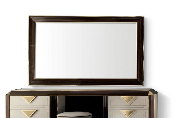 Design Spiegel Wandspiegel Modern 110x190 Möbel Holz Rahmen arredoclassic Neu