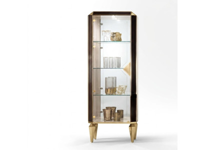 Schrank Vitrine Vitrinenschrank Vitrinen Schränke Holz Anrichte arredoclassic