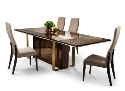 Designer Esstisch Design Tisch Holz Esszimmer Wohnzimmertisch Italienische Möbel