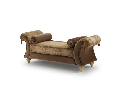 Chaiselounge Sofa Liege Couch Liegen Chaise Textil Barock Rokoko arredoclassic
