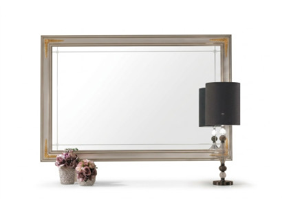 Spiegel Wandspiegel Flurspiegel Rechteckig Holz Wand Dekoration Spieglein Barock