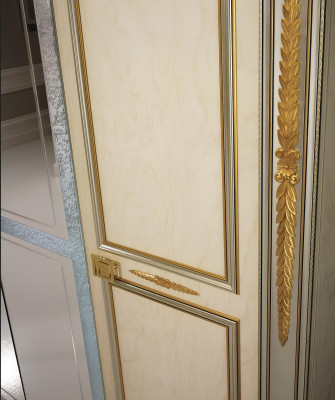 Kleiderschrank Schlafzimmer Holz Schrank Modern Stil Schränke Luxus Klassisch