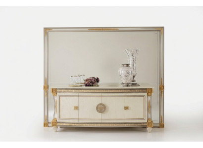 Buffet Anrichte Kommode Spiegel Echte Handarbeit Barock Rokoko arredoclassic