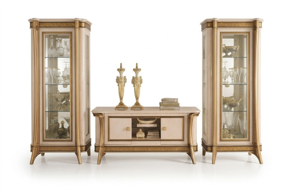 Design Regale rtv Sideboard Fernseh Wand Low Board Luxus Schrank Kommode Regal