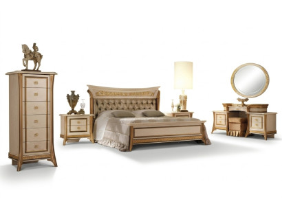 Klassisch Designer Holz Bett Schlafzimmer Edles Polster Möbel Doppel Betten Neu