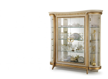 Vitrine Schrank Klassische Vitrinen Wohnzimmer Schränke Anrichte arredoclassic