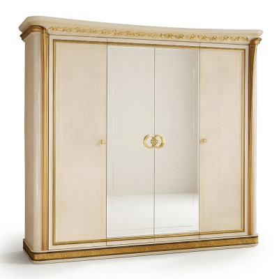 Kleider Schrank Designer Hochglanz Kleiderschränke Möbel Wohnen arredoclassic