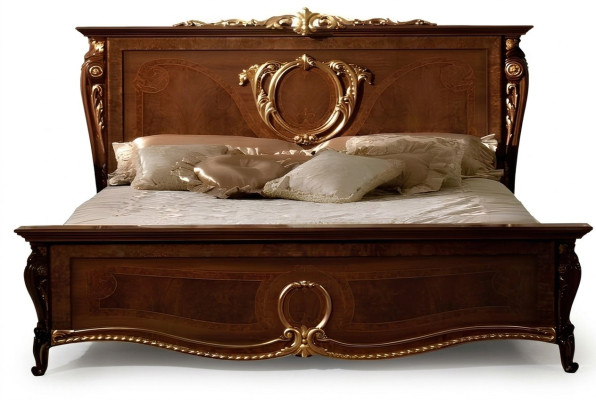 Italienische Schlafzimmer Möbel Polster Doppel Bett Luxus Design Betten Ehe Neu