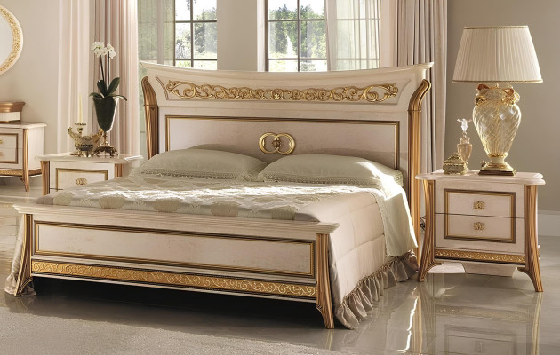 Bett Design Luxus Doppel Hotel Betten Schlaf Zimmer 180x200 arredoclassic Möbel