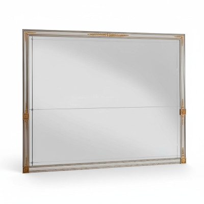 Spiegel Holzrahmen Wandspiegel Klassischer Designer Wand Möbel arredoclassic