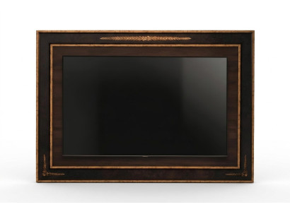 tv Wand Paneel Verkleidung Holz Barock Luxus rtv Wohnzimmerwand Fernseh Möbel