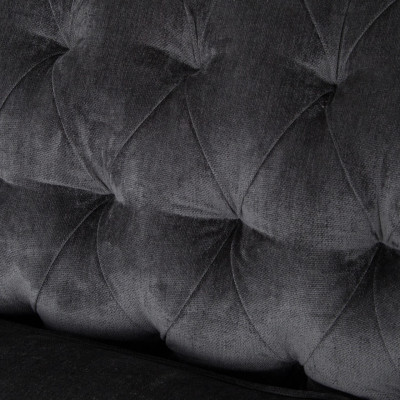 Chesterfield Sofa Couch Polster Stoff Deko Leder Couchen Polster Garnitur