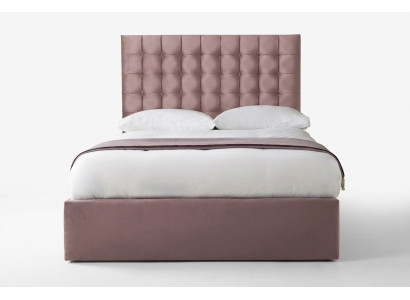 Pinkes Designer Chesterfield Doppelbett Designer Schlafzimmer Bett