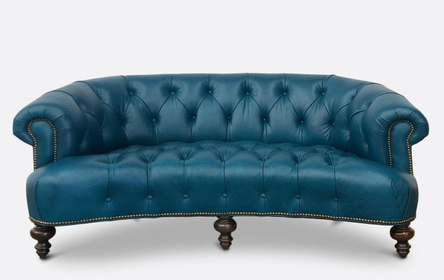 Designer Chesterfield Dreisitzer Couch Pinkes Sofa Luxus Design