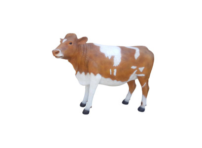 Rind Lebensgroße Figur Dekoration Statuen Skulptur Garten Deko Figuren 142cm Kuh