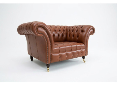 Chesterfield Sessel Fernseh Couch 1 Sitzer Sofa Stoff Polster Neu Textil Couchen