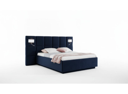 Bett Design Hotel Doppel Bett Schlafzimmer Polster Luxus Betten 180x200cm Textil