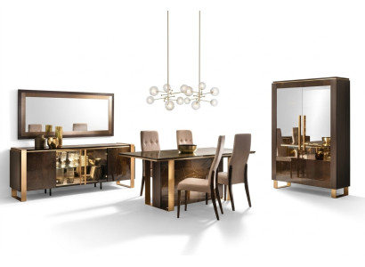 Esstisch Tisch Gruppe Esszimmer Holz Wohnzimmer Garnitur Design Stühle