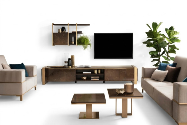 Luxus Sideboard tv Lowboard rtv xxl Schrank Tisch Wohnzimmer Holz rtv Neu Hotel