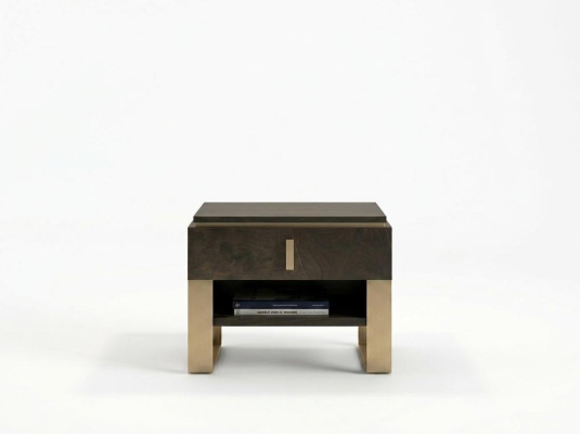 Design Nacht Tisch Konsole Metall Glanz Deko Tische Konsolen Schlaf Zimmer