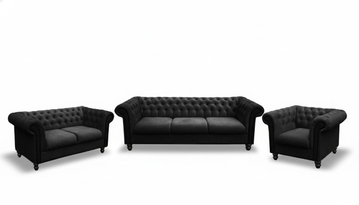 Sofagarnitur Chesterfield Design Wohnzimmer Möbel Couch 321 Sitzer Couchen Sofas