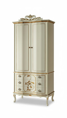Kleider Schrank Holz Barock Rokoko Möbel Klassische Schlafzimmer Möbel Schränke Neu