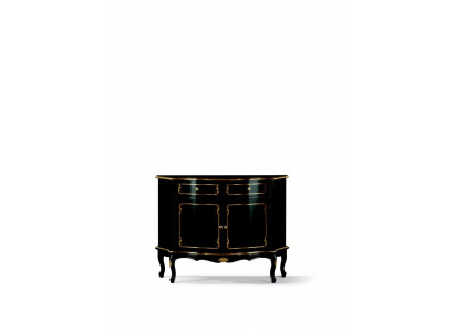 Luxus Italienische Holz Möbel Kommode Schwarz Luxus Buffet Schrank