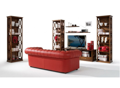 Luxus 5tlg Set für Wohnzimmer tv Schrank 2 Bücherregale 2 Regale Möbel Regale