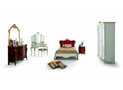 Italienische Möbel Design Luxus Bett Doppelbett Stil Barock Betten Klassische