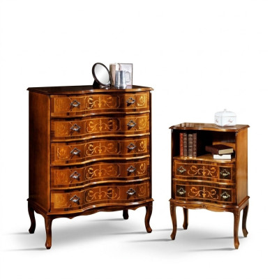 Kommode Möbel Italienische Wohnzimmer Einrichtung Sideboard Anrichte Schrank