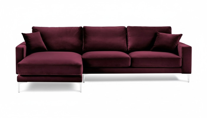 Rot Burgund Ecksofa Design Couchen Polster Sofa Sofas Italienische Möbel Design