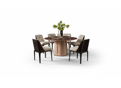 Esstisch Tisch Möbel Lehnstuhl Stuhl Set 5tlg. Gruppe Design Esszimmer
