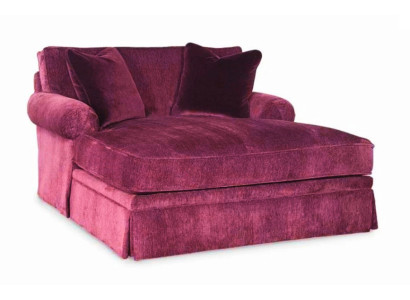 Design Chaiselongue Liege Möbel Wohnzimmer Sofa Stoff Bordaux xxl big sofas neu